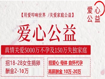 浚县捐卵助孕生子 爱心志愿者招募
